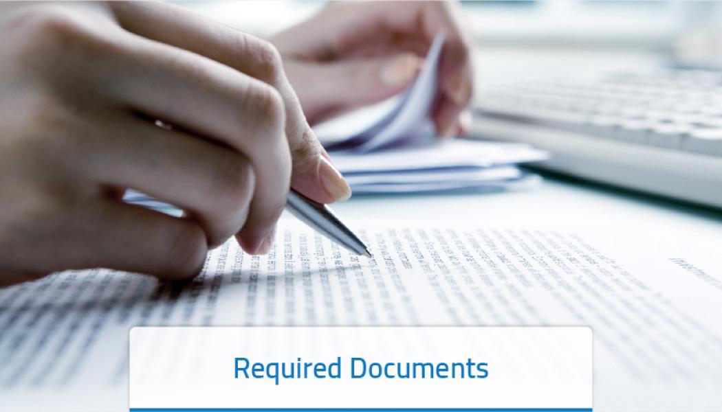 Required Documents Complete Chain Doctors